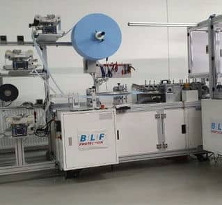 3x mask production machines for mouth and nose masks, etc