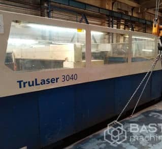TRUMPF TruLaser 3040, type of laser TruFlow 4000 YEAR 2007