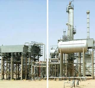 2x refineries in Saudi Arabia for relocation