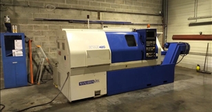 Manhurin CNC Lathe KMX 420 COntroller Siemens 840D