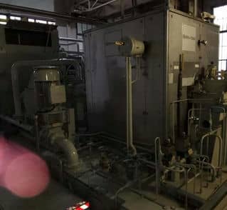 Blohm &amp; Voss steam turbine including the 5 MW compact generator system