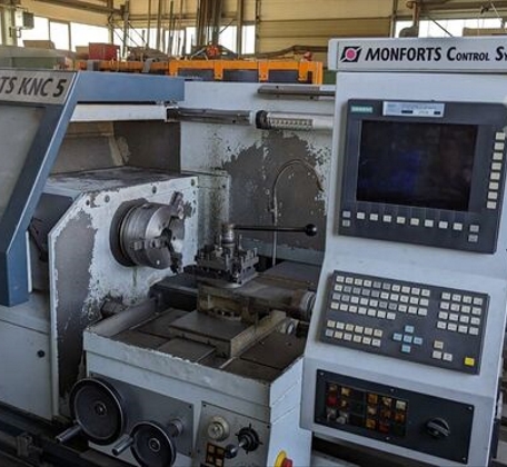 Monforts KNC 5 Lathe - cycle-controlled