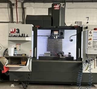Haas VF 3 CNC vertical machining center YEAR 2018
