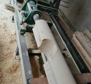 LOG LATHE/TURNER Wood Working Machine €11500 