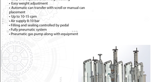 Bag on valve manual filling machine