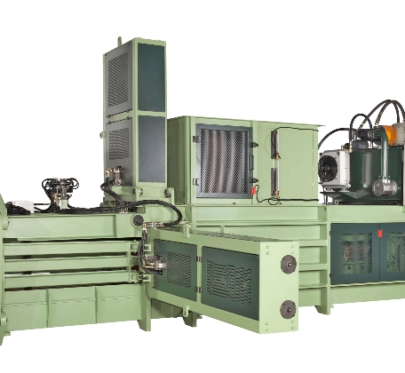 automatic bale press machine horizontal