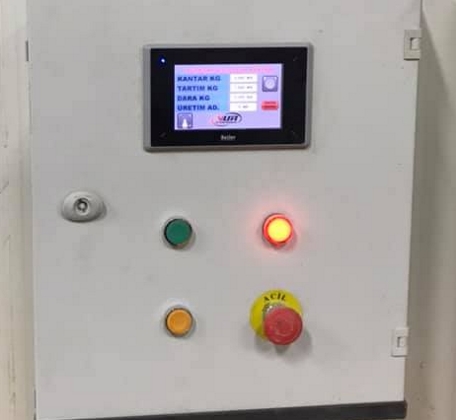 LIQUID FILLING AUTOMATION SYSTEM CONTROL PANEL