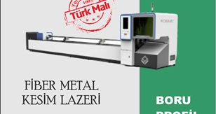 1 KW Boru ve Profile Laser Cutting | ROBART FIBER LASER