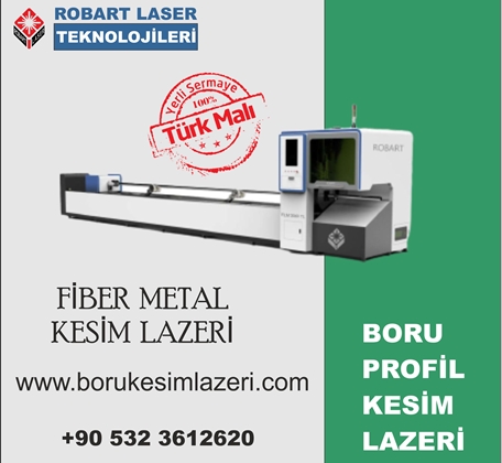 1 KW Boru ve Profile Laser Cutting | ROBART FIBER LASER