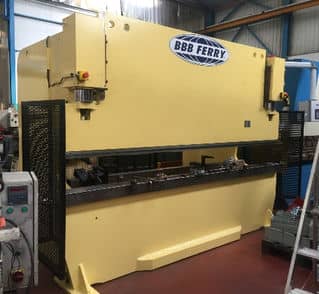 Loire PH-125 3100x125t hydraulic folder with 2-axis electronic 