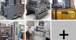Various printing machines, offset printing machine, etc