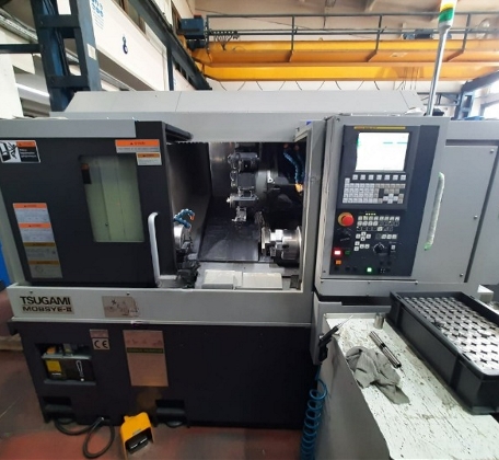 Japanese Y and C Axis CNC Lathe with Counter Chuck
