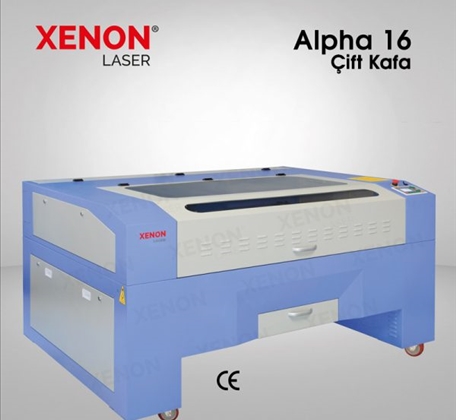 Double Head Laser Cutting Machine XENON Alpha 130/150 W 160×100 cm