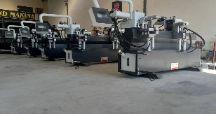 double head dumbbell pipe bending machine