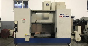 DAEWOO ACE VC500 SERIES VERTICAL MACHINING CENTER DOUBLE TABLE